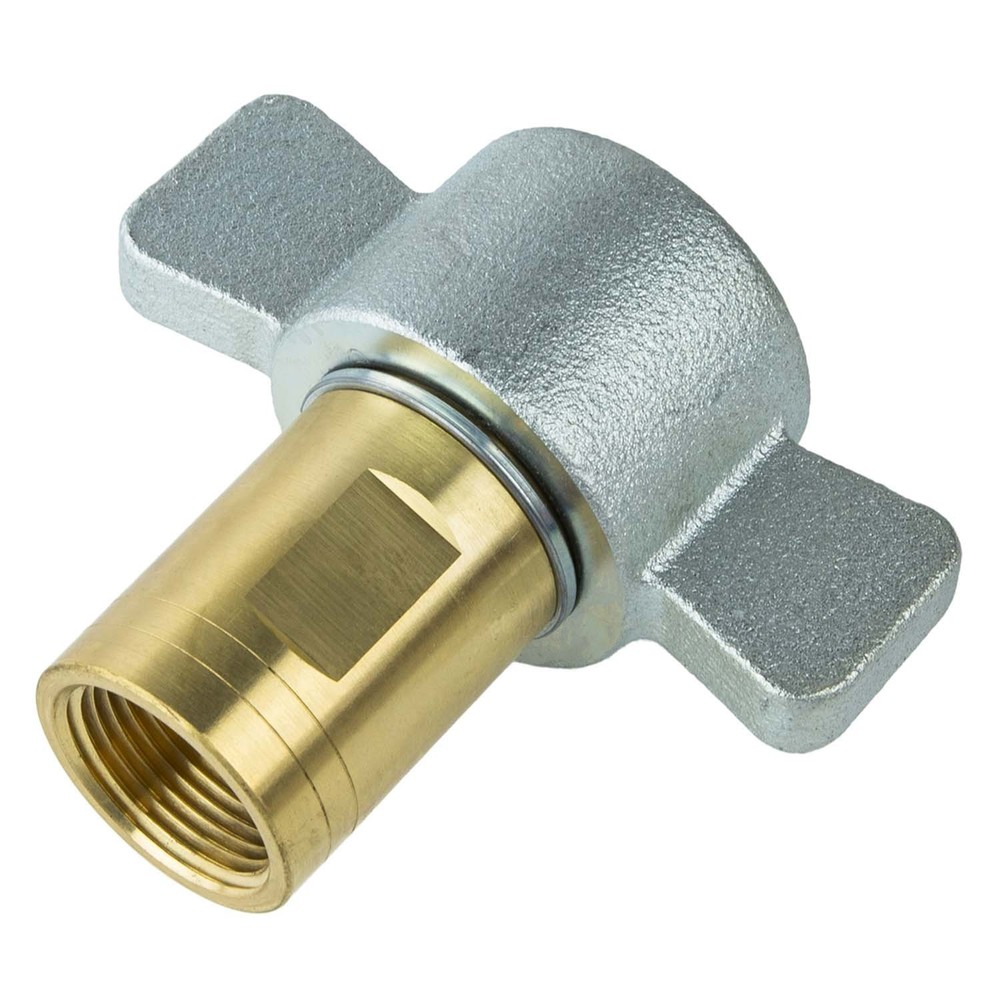 1"FEMALE COUPLER VALVE WINGED