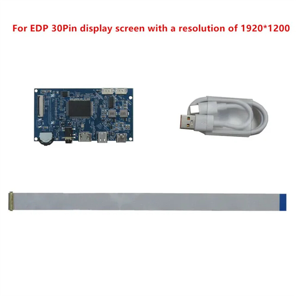 EDP 30Pin/40Pin TN IPS LCD Screen Type-C HDMI-Compatible Driver Control Board