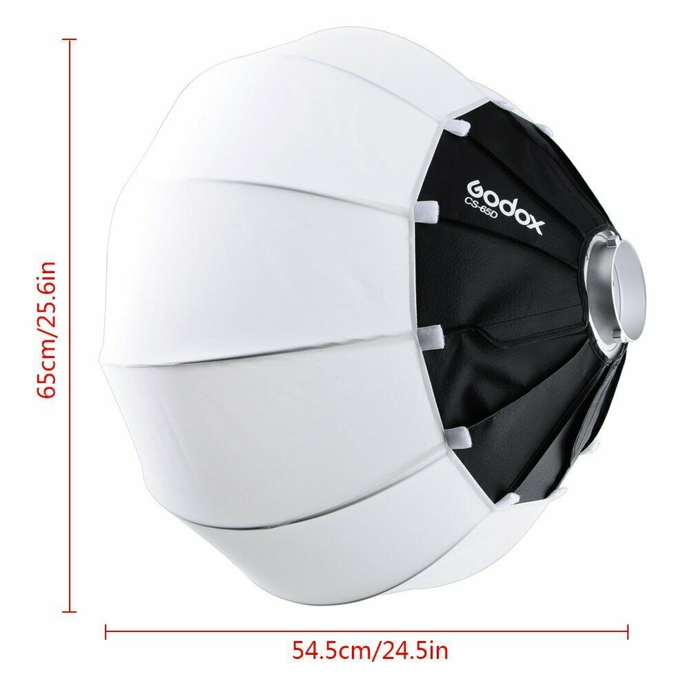 GODOX Softbox Lantern CS-65D 65cm Bowens Mount Soft Light Modifier for AD200pro