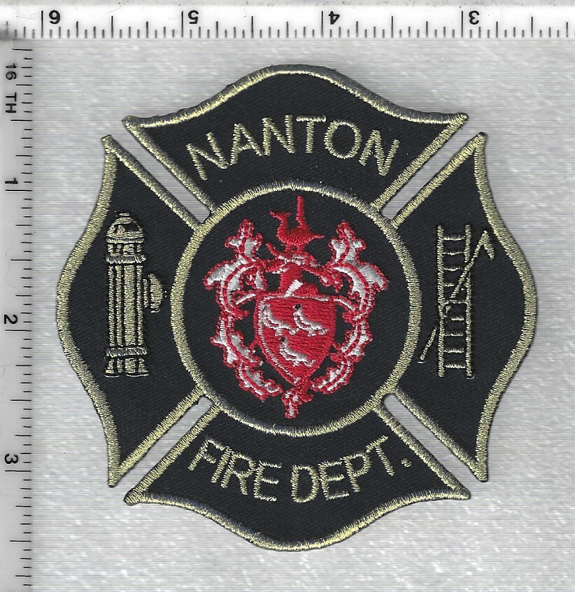 Nanton Fire Department  (Alberta, Canada)  Shoulder patch