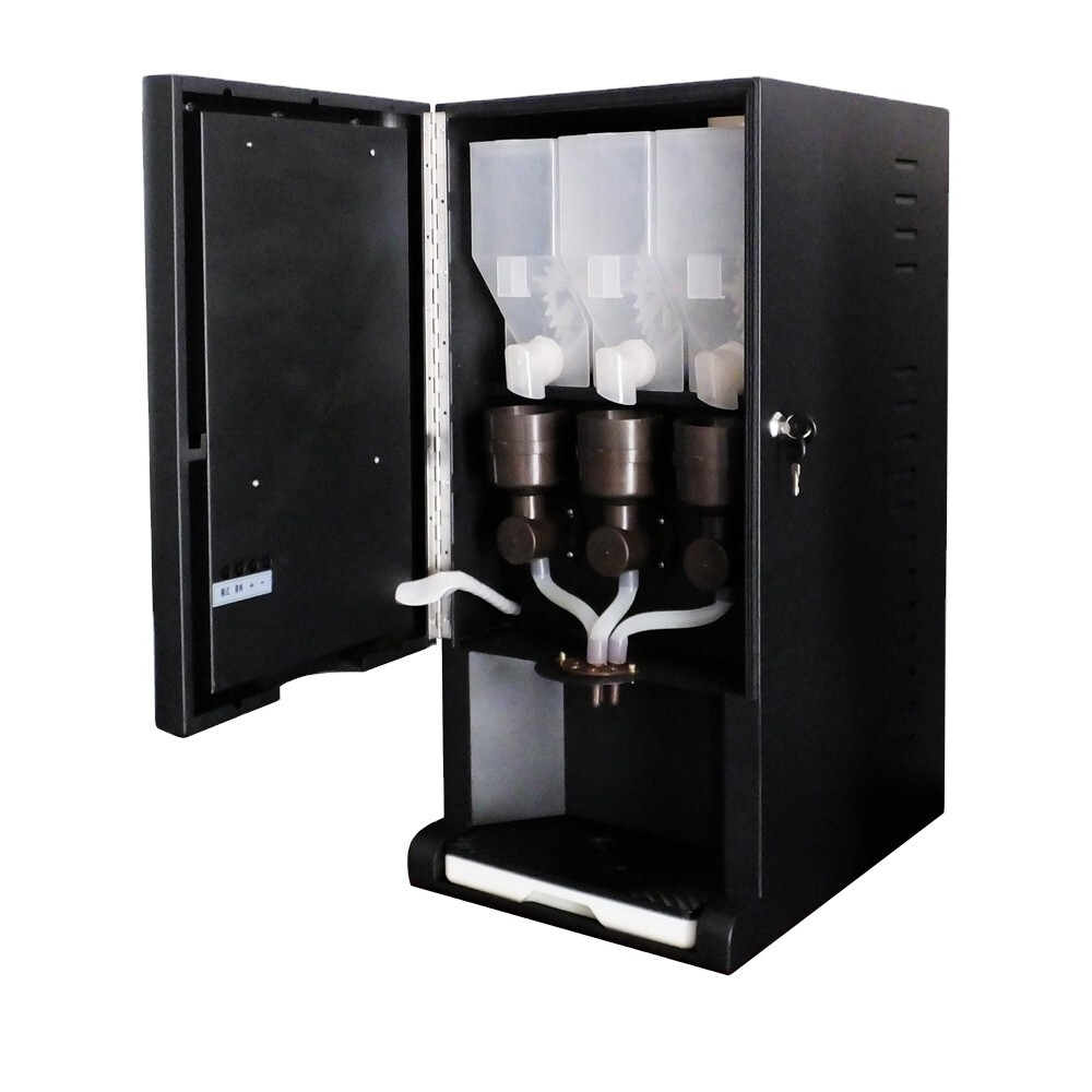 NEW Smart Commercial Fully Automatic Self Coin 3 Instant Coffee Vending Machine