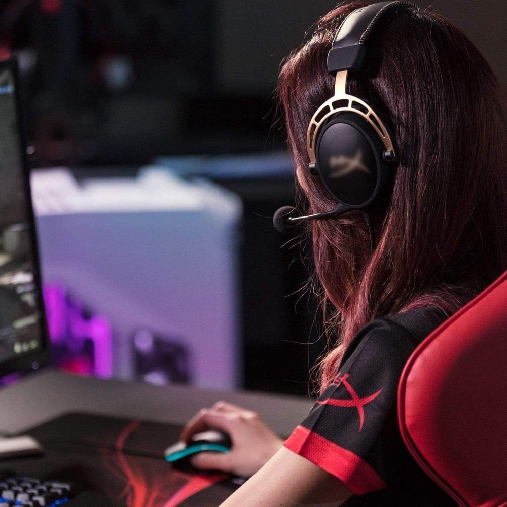 Omnidirectional Gaming Microphone for HyperX Cloud Alpha - Noise-Canceling Boom