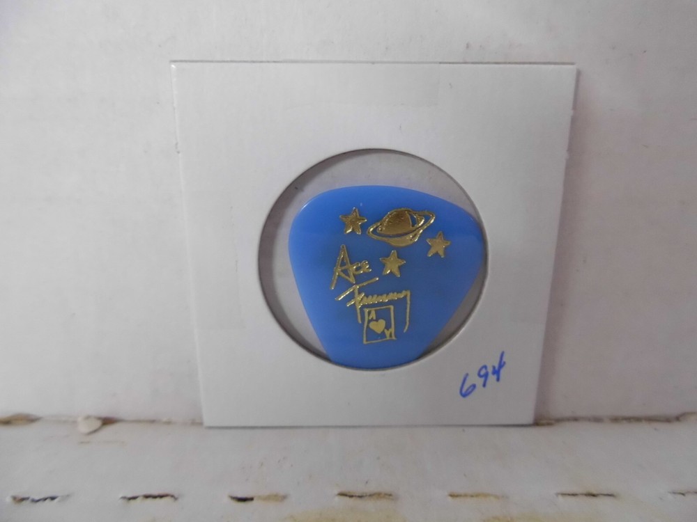 KISS "ACE FREHLEY" GUITAR PICK~10/6/00 READ DESCRIPTION (2/17)