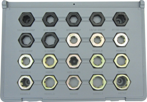 Kastar Lang Tools 2599 20 piece Master Spindle Rethread Die Set