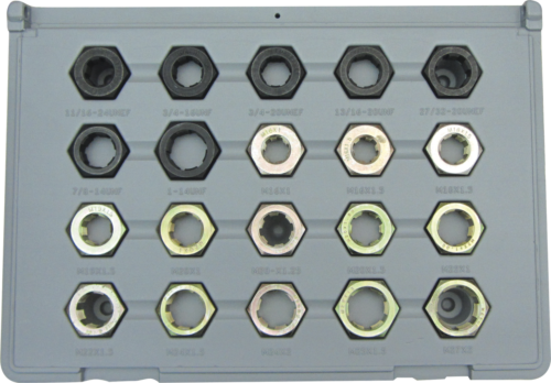 Kastar Lang Tools 2599 20 piece Master Spindle Rethread Die Set