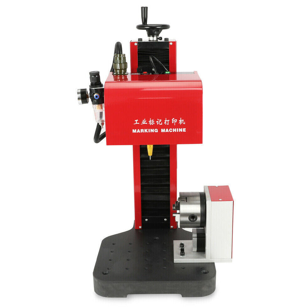 Pneumatic Dot Peen Marking Machine for Pipe Circle&Surface Metal Marking Printer