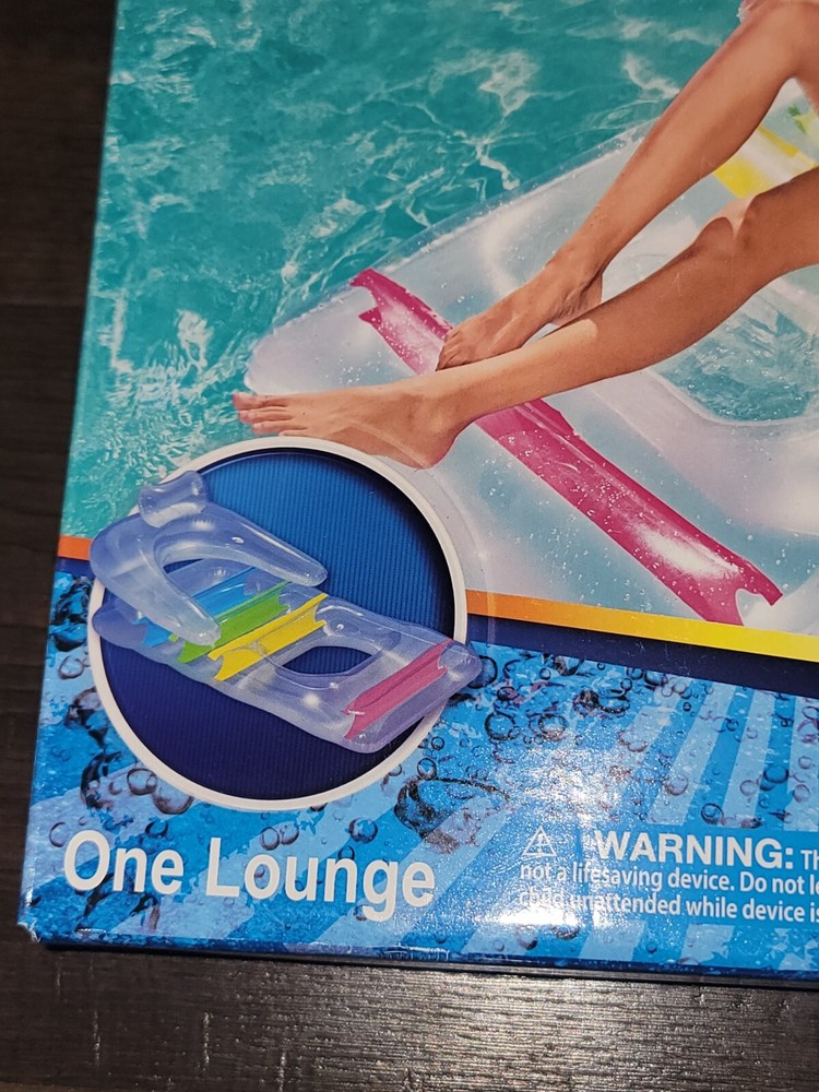 H2O Go! Kool Lounge Pool Float Inflatable Float