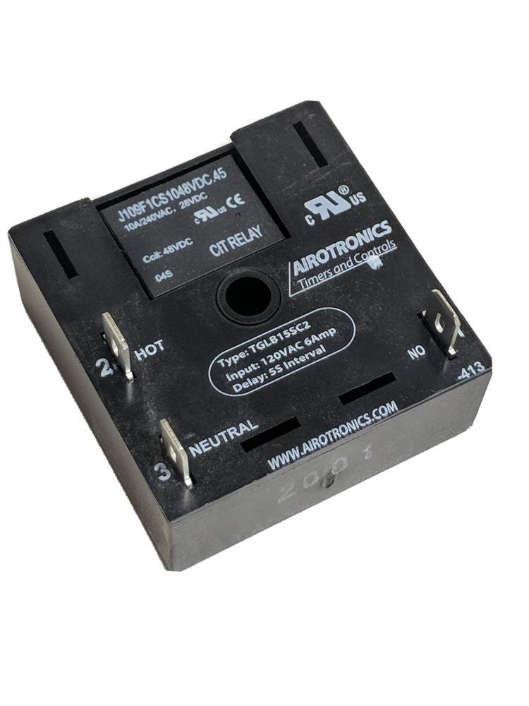 Airotronics Timers and control J109f1cs1048vdc.45 Type Tglb15sc2