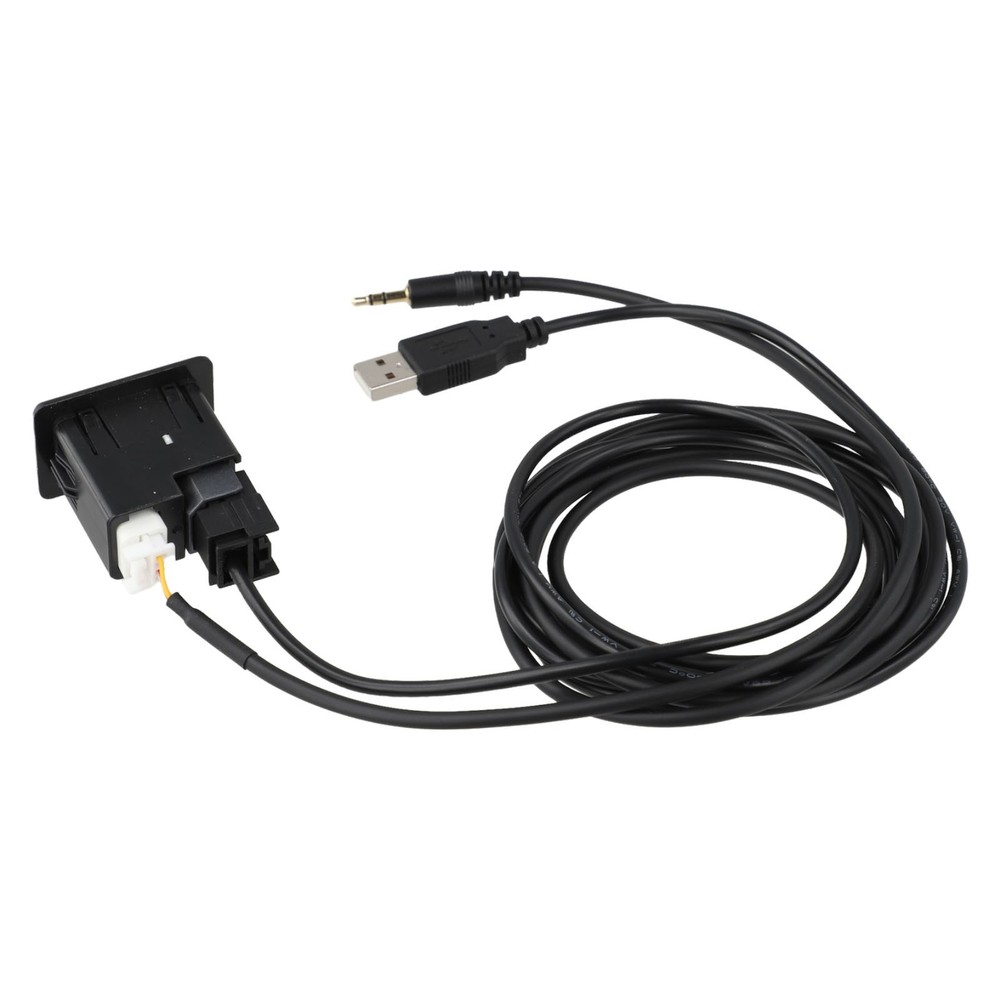 280234BA0B AUX Socket + USB Cable for Nissan Frontier Rogue and Altima Models