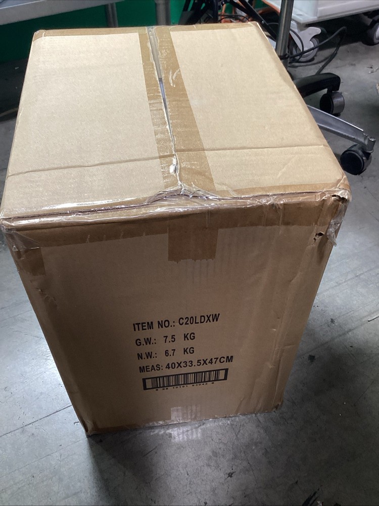 COOLULI 20LDXW 20 Liter Mini Fridge White