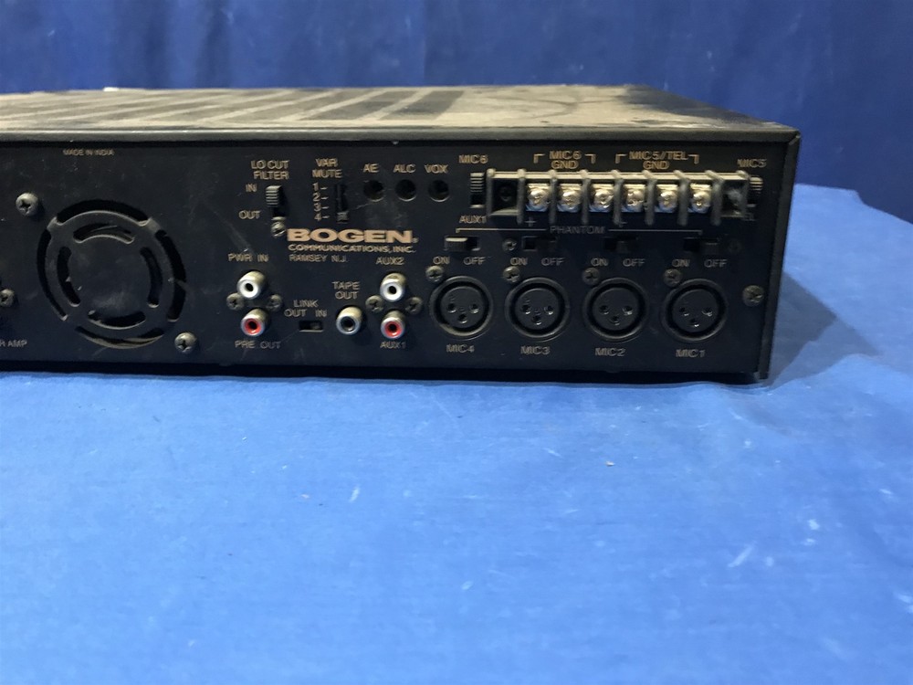 BOGEN COMMUNICATIONS GS250 INTERCOM Equalizer PA Amplifier FOR PARTS
