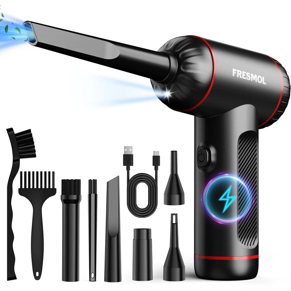 Compressed Air Duster 3 Gear Adjustable Electric for - Car SUV PC - VC019