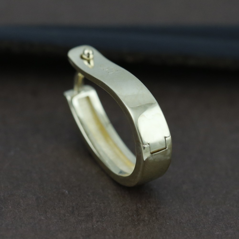 Genuine 9CT Solid Yellow Gold Enhancer & Bail 10mm