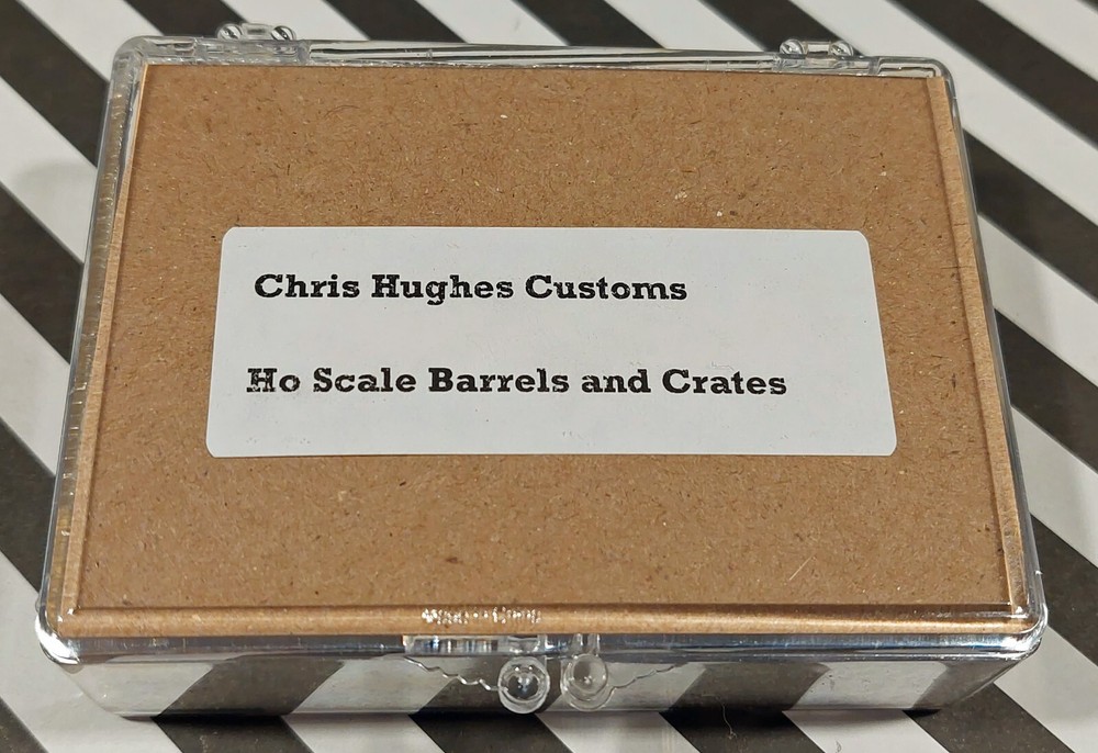 HO Scale Barrels and Crates