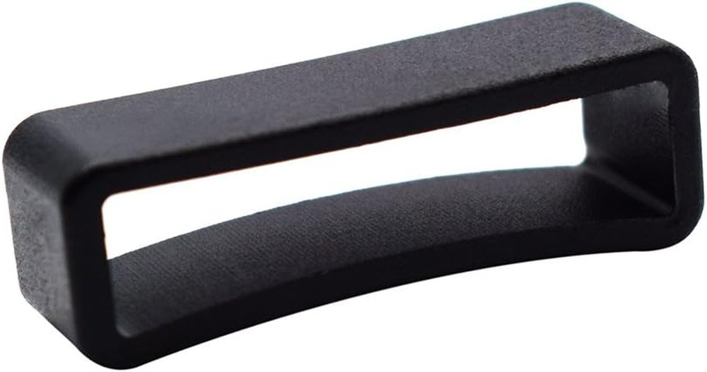 20 Pack 1 inch Plastic Keeper Belt Loop Square Loop Buckle for Backpack Straps 2