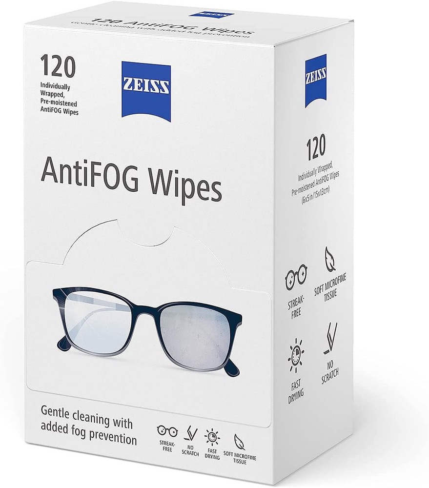 AntiFOG wipes, 120 count