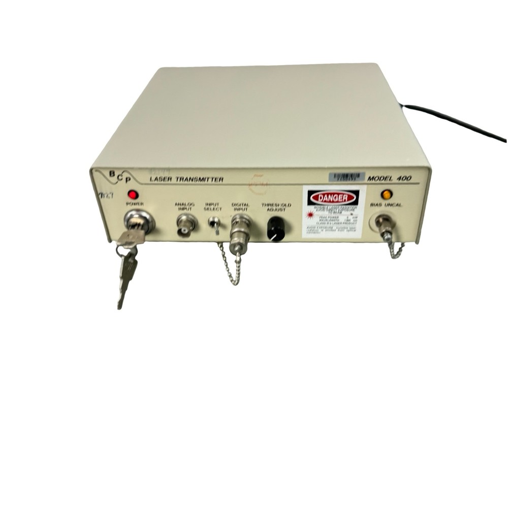 Broadband Communication Laser Transmitter Model 400
