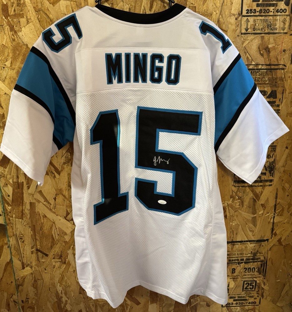 Jonathan Mingo Signed Panthers #15 Jersey JSA COA