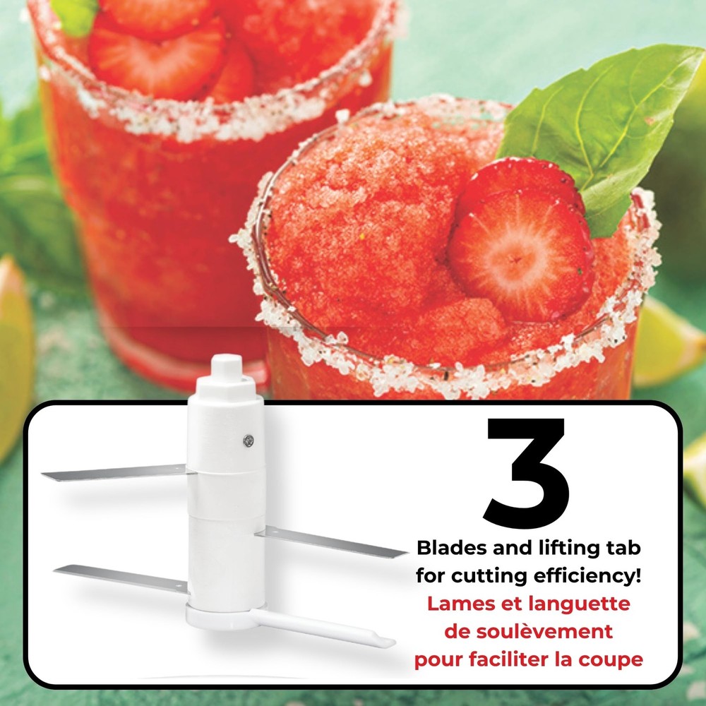 Starfrit Pull Chopper - Manual Food Processor, 3-Blade System