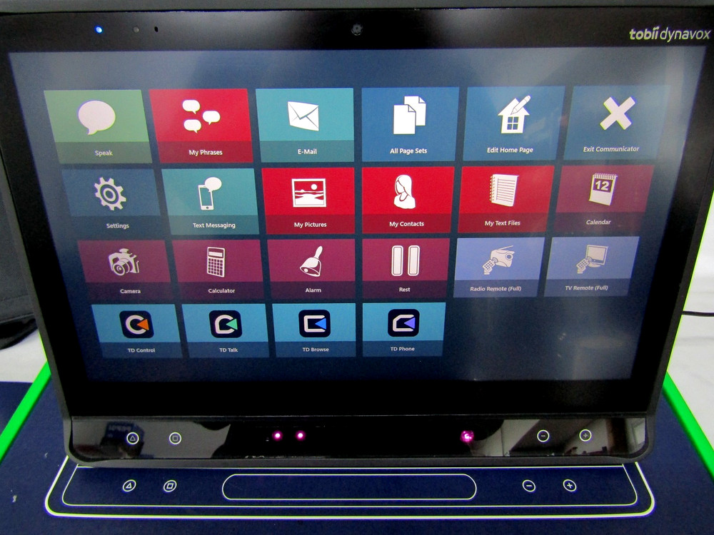 Tobii Dynavox I-16 Eye-Gaze Computer, Speech Generating Communication Device