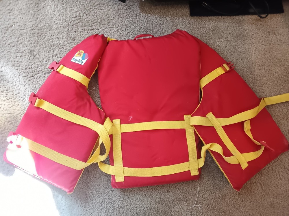 Vintage Buoy O Boy Float Coat Lifejacket Floatation Device Universal