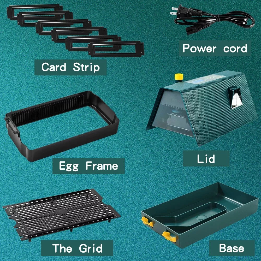 Electric Egg Hatching Automatic Rotating Chicken Quail Chick Hatcher Incubator