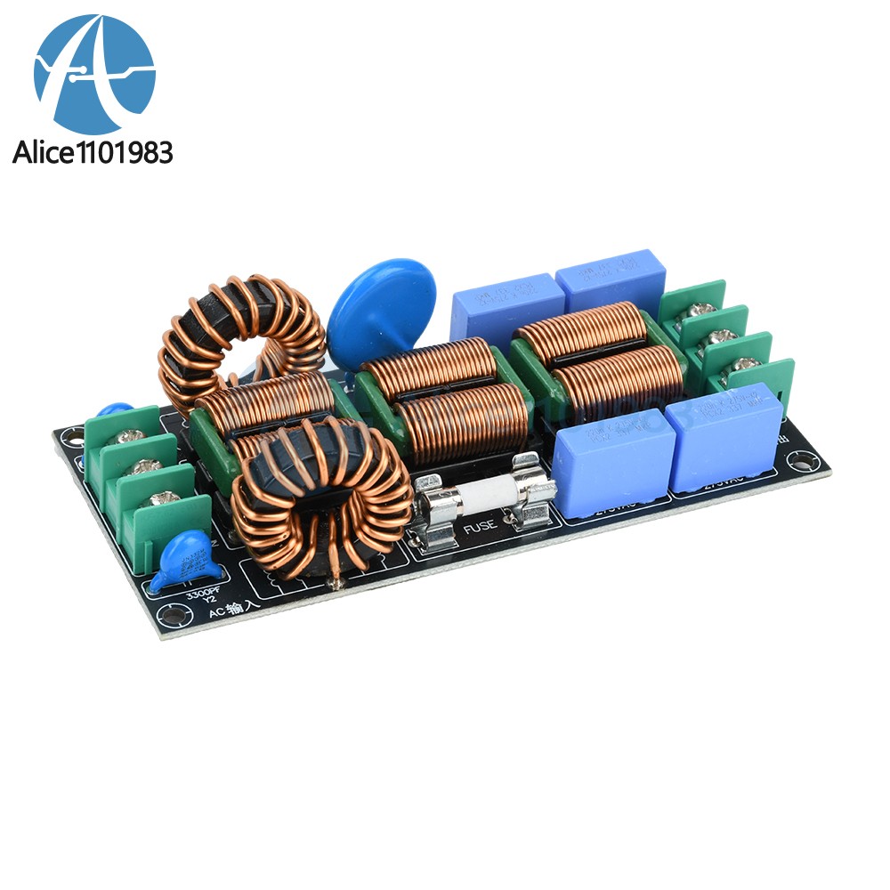 AC110-250V 4level Audio Power Supply EMI Electromagnetic Interference filter 16A