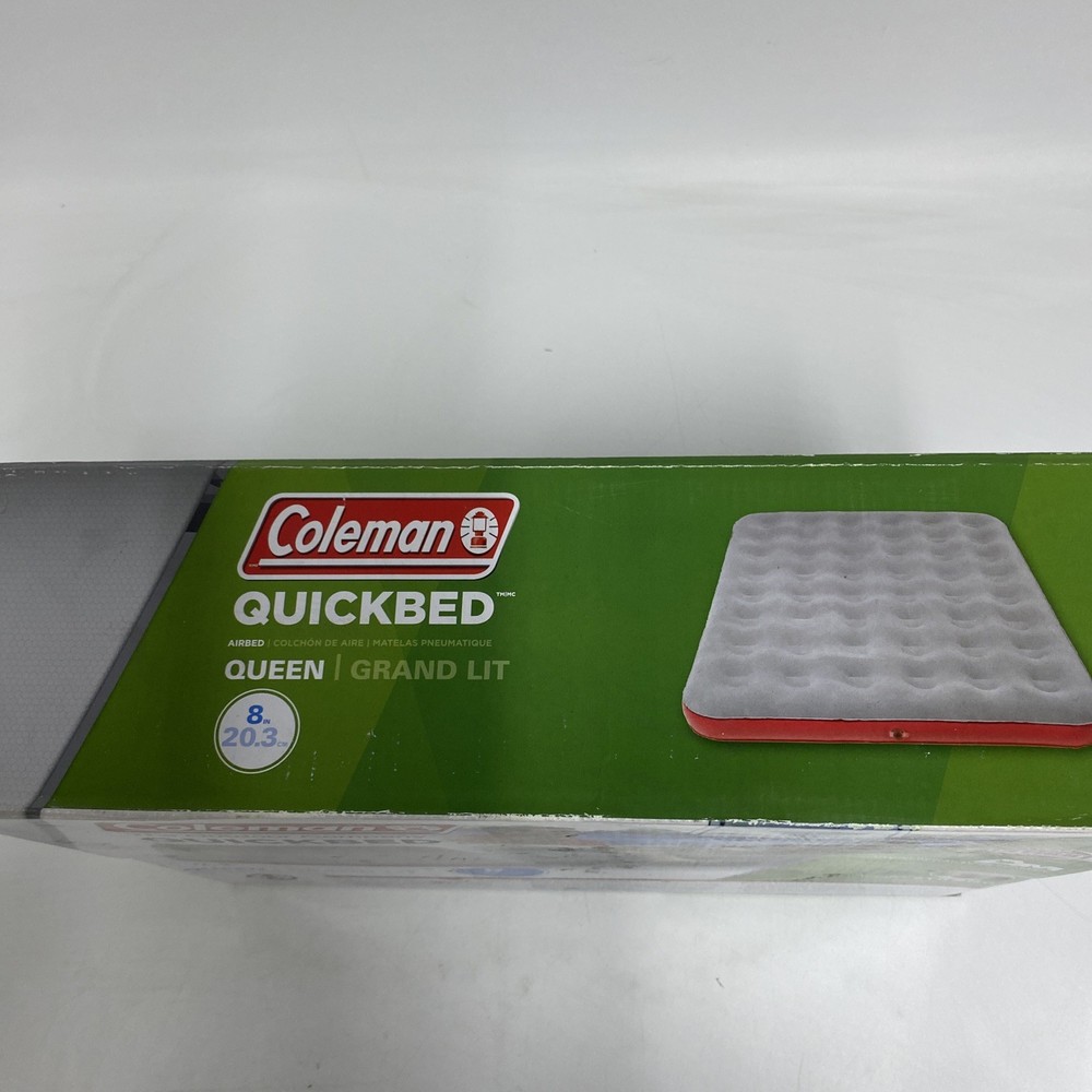 COLEMAN QUEEN SIZED QUICKBED AIR BED 8" C1A