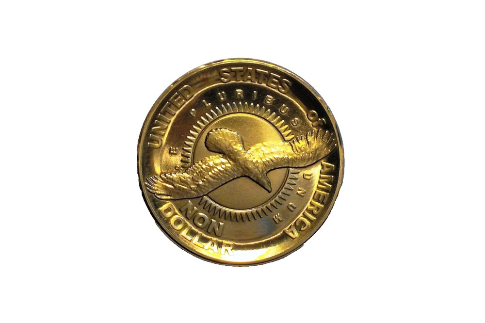 Daniel Carr - 2001-D Bessie Coleman - US Mint Reverse without “PEACE” - Brass
