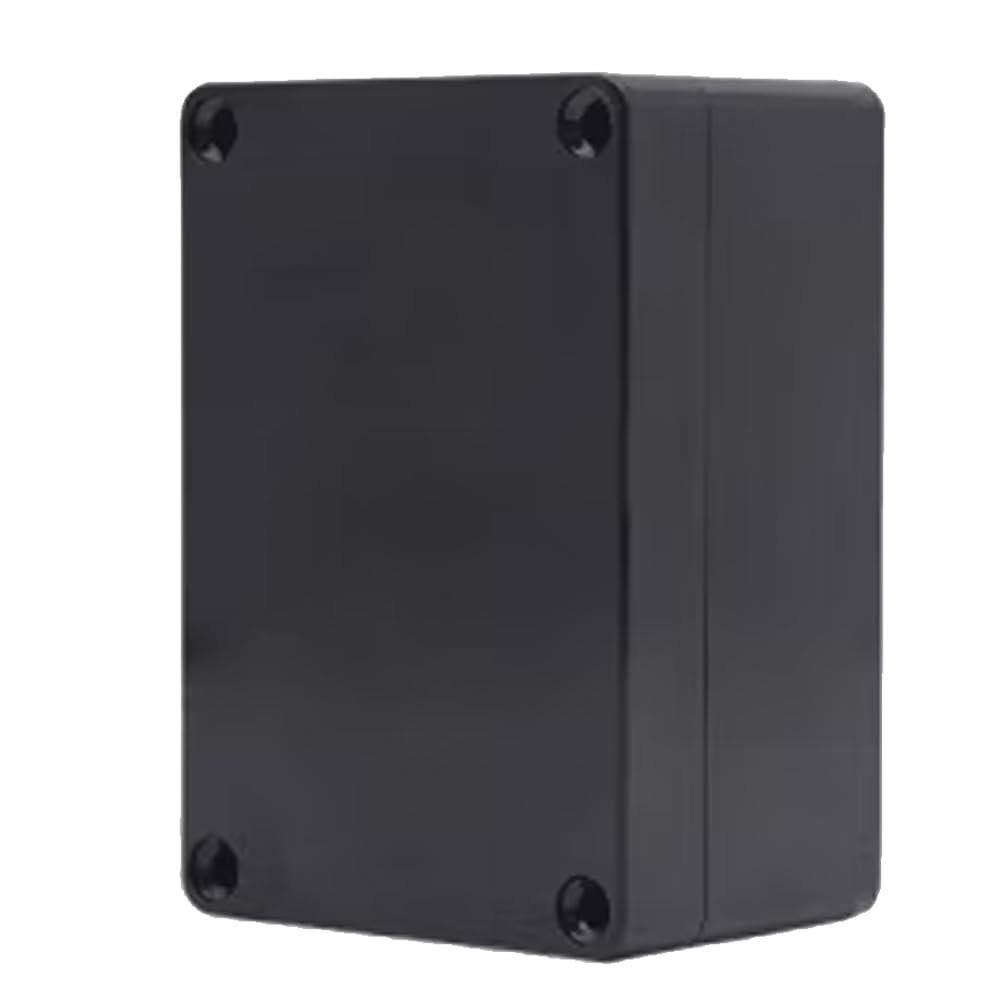 High-Quality Junction Box for Electronics - Durable ABS Construction, Black