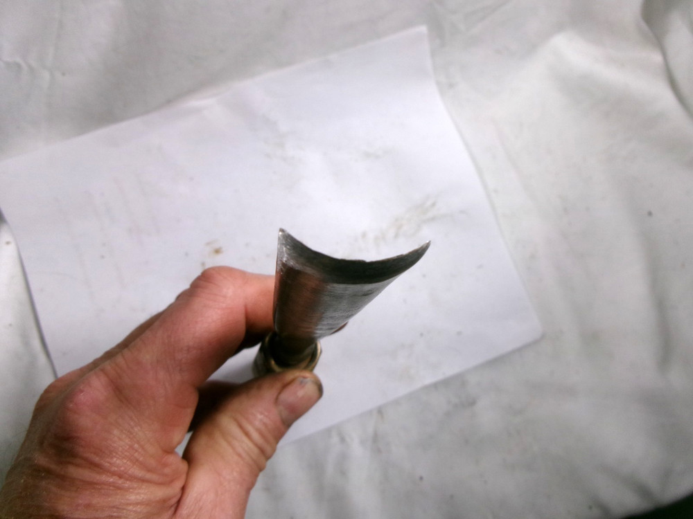 NICE CARVING CHISEL - 7/8" SIZE - # 7 SWEEP - UNBRANDED