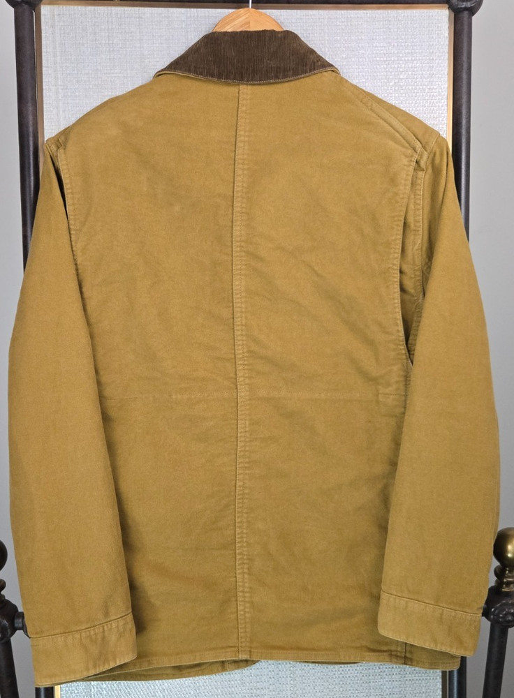 PENDLETON Size Medium Mens Chamois Moleskin Button Hacking Field Jacket Tan Coat