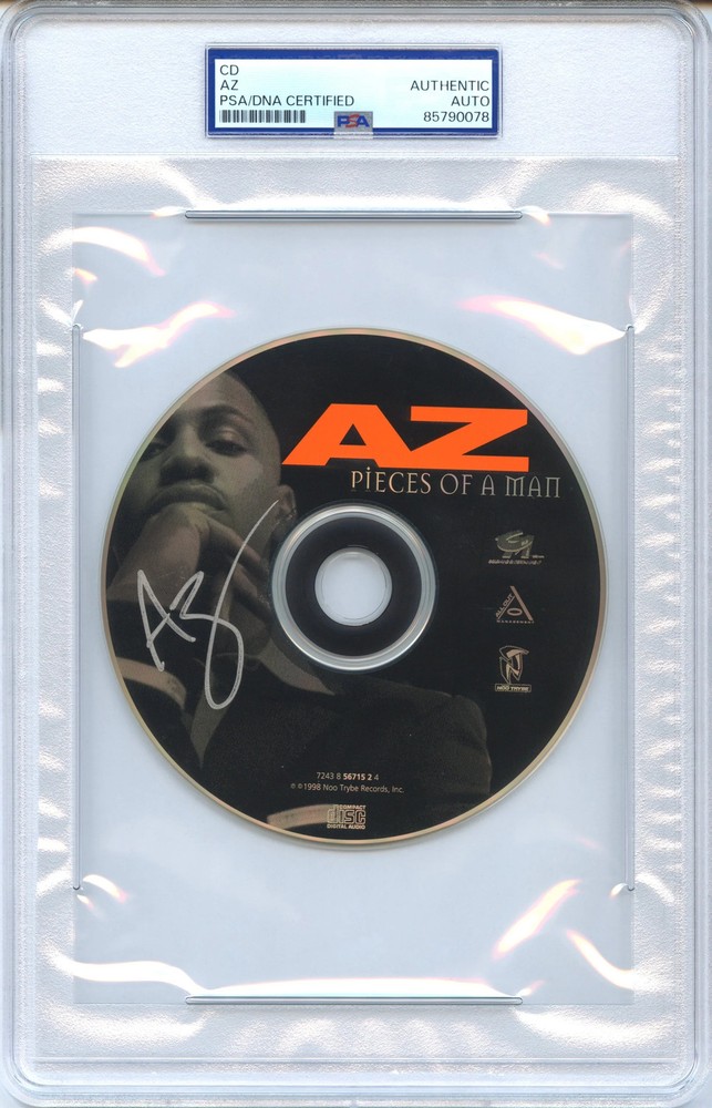 AZ Signed Autographed CD "Pieces of a Man" PSA/DNA Authenticated