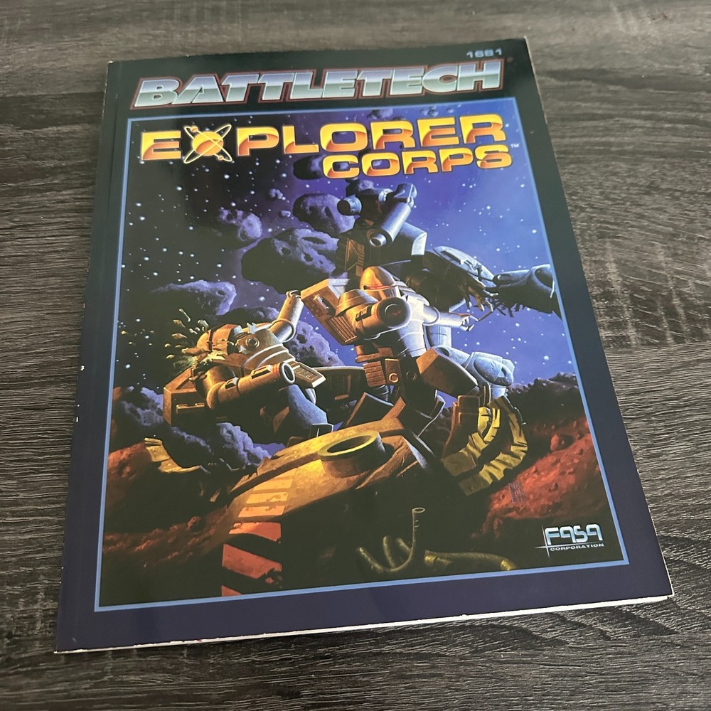 BattleTech Explorer Corps 1681 FASA 1996 Sourcebook