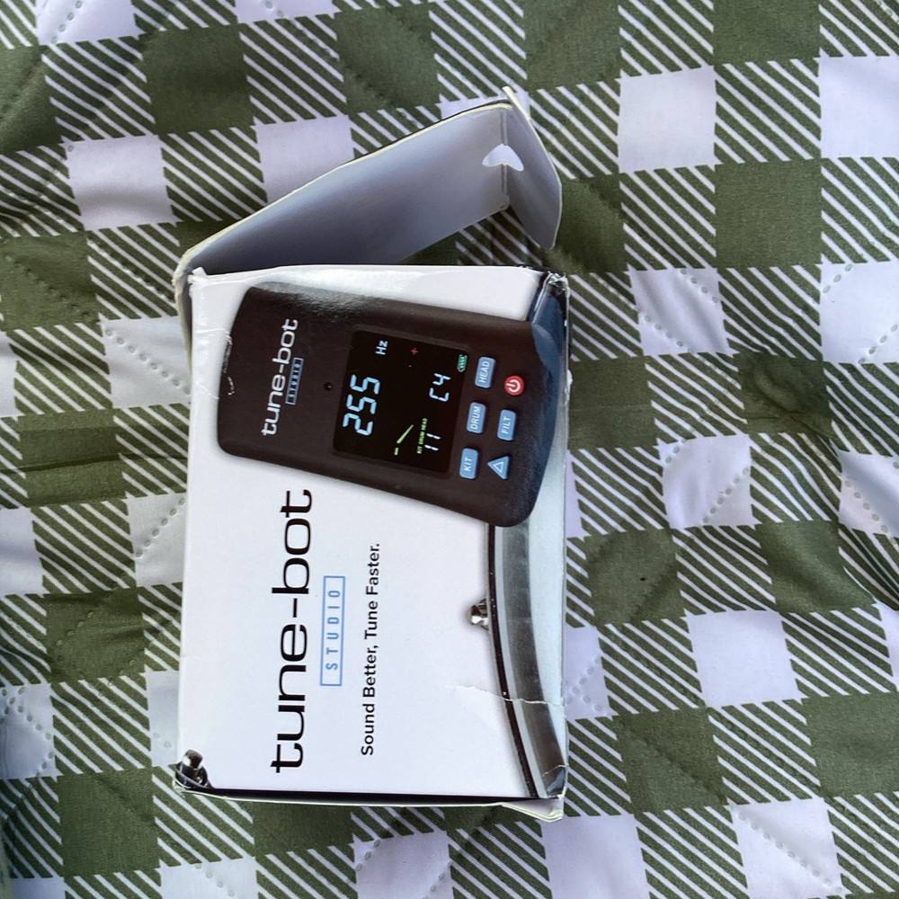 OVERTONE LABS Tune-Bot Studio - Digital Drum Tuner - Black