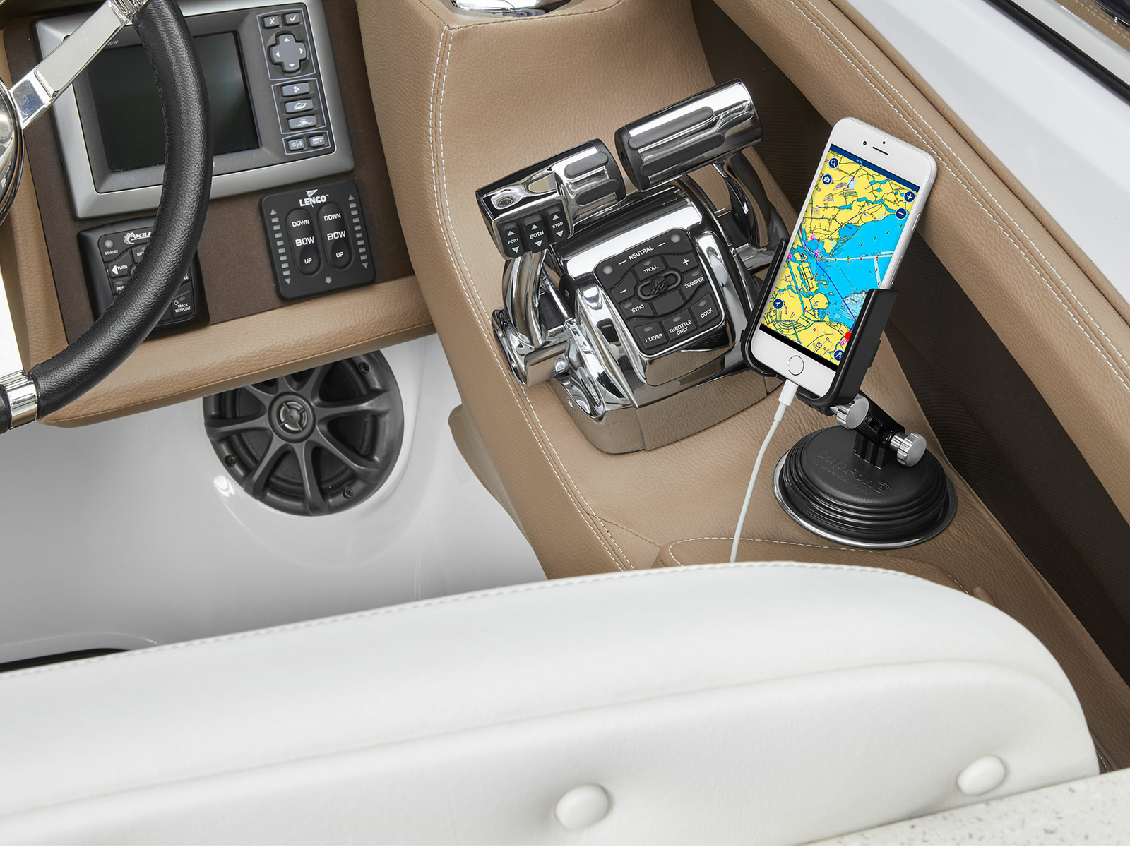 WeatherTech CupFone Universal Adjustable Cup Holder Car Mount for Cell Phones