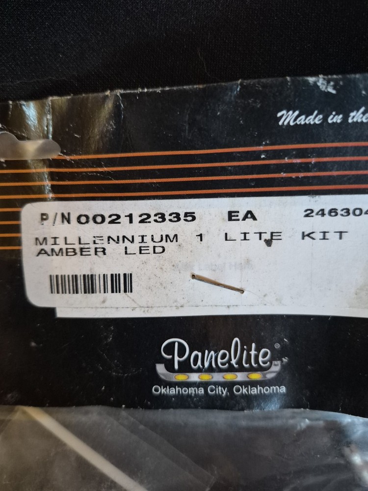 Panelite Two P/N 00212335 Lite Kit Amber LED
