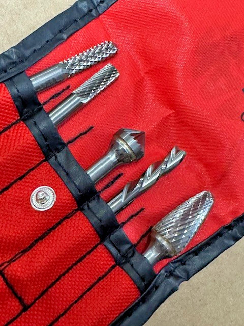 MAC Tools five piece (5 pc) carbide burr set CB5S