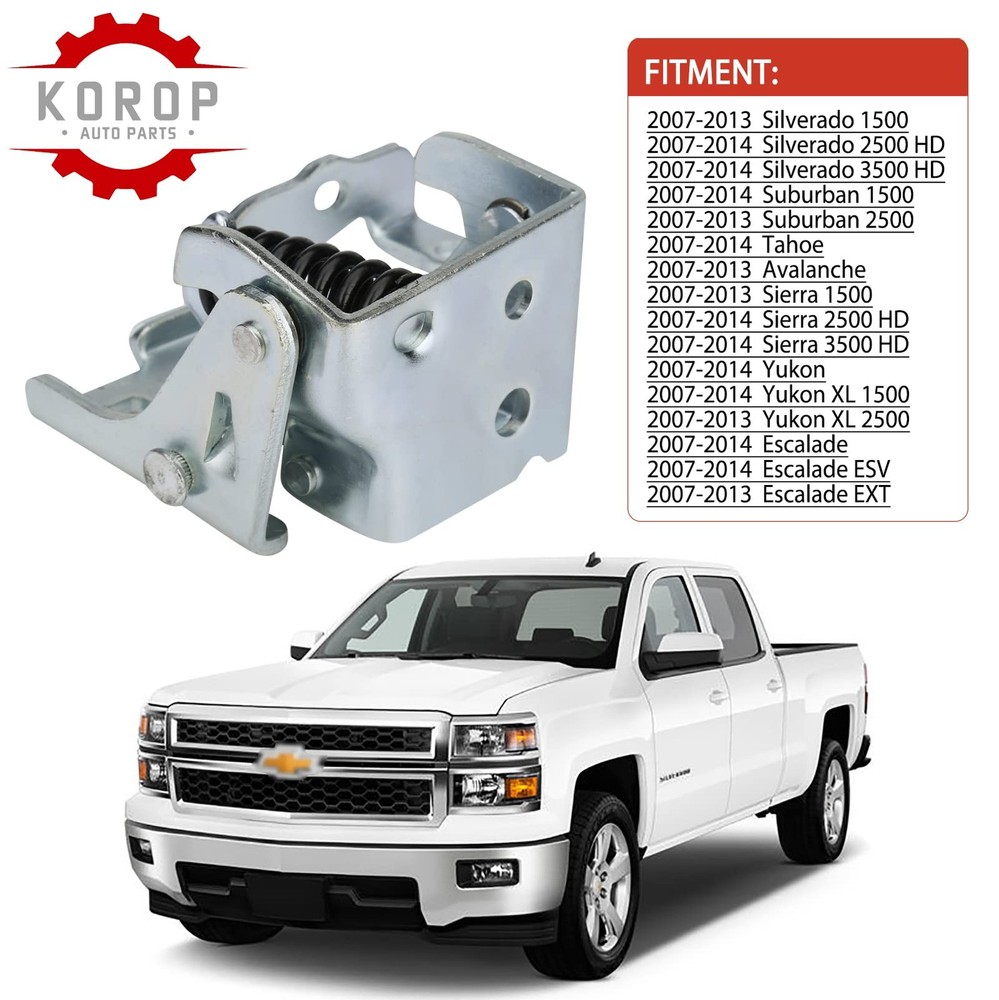 Front Driver Side Lower Door Hinge (Left) Fits for 2007-2014 Chevy Silverado ...