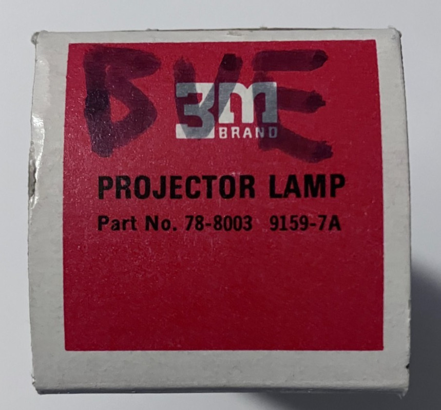 3M Projector bulbs BVE- replacement Lamp