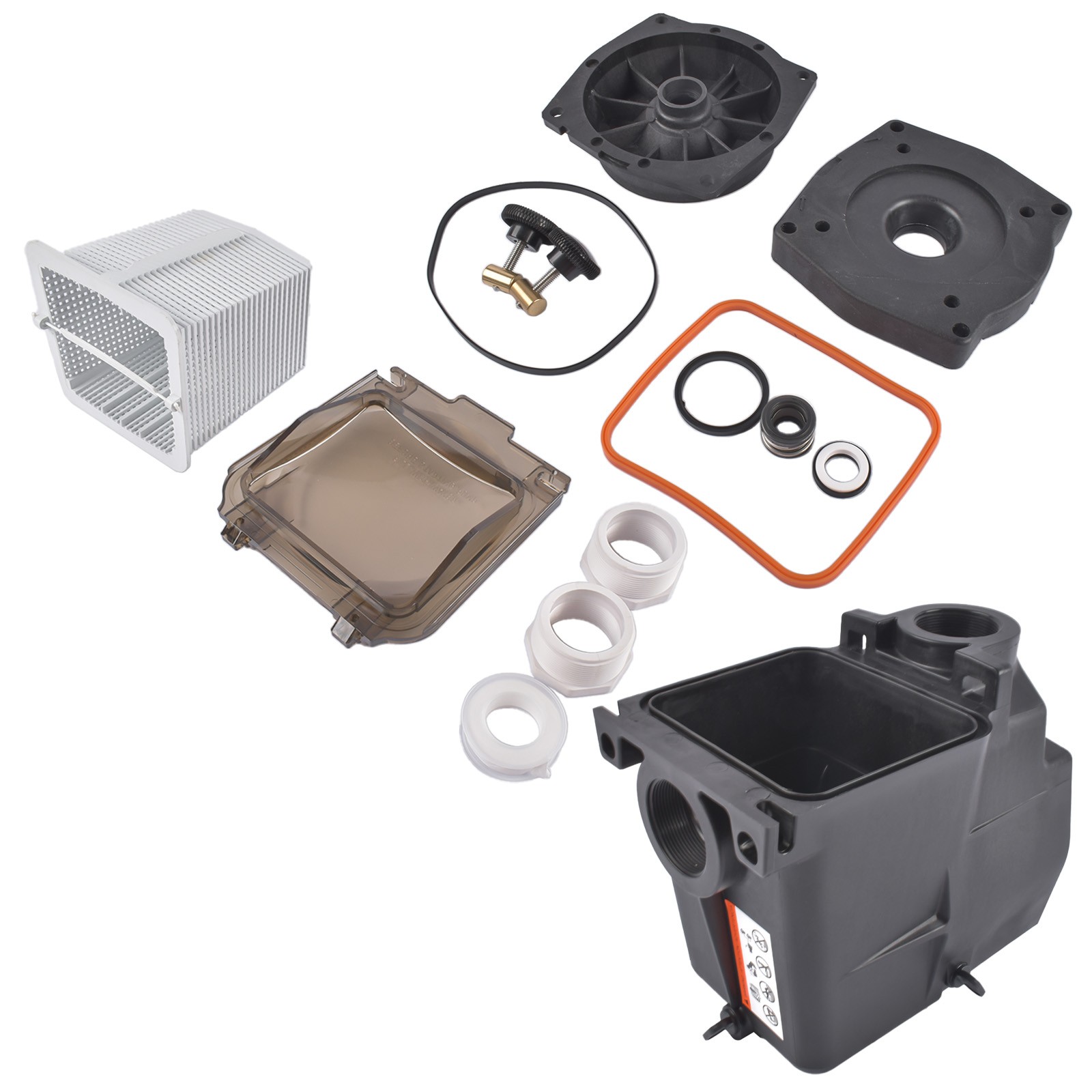 Pool Pump Strainer Housing for Hayward Super Pump SP1600X SP2600X Series, 2x2"