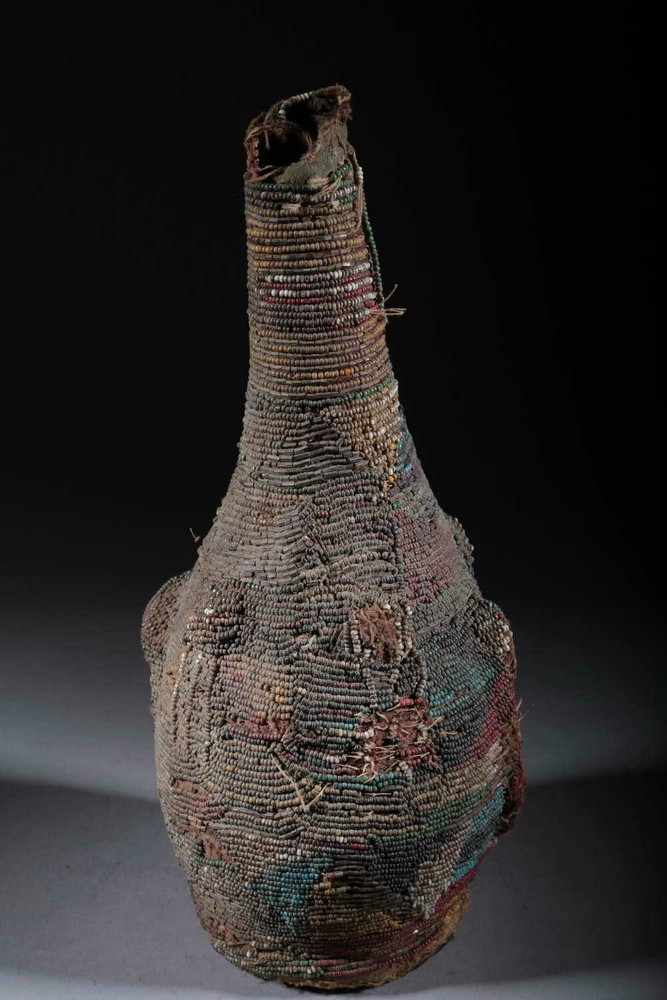 Art African Container To Filter Magic Voodoo Yorouba