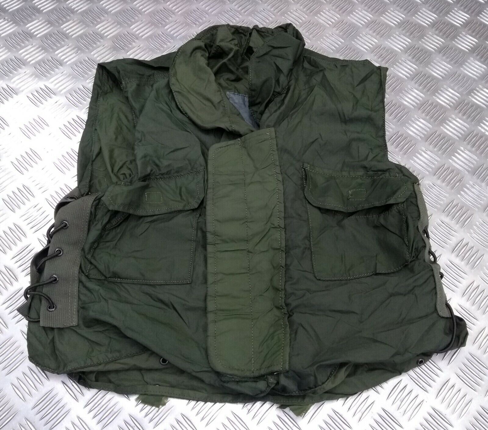 Genuine Military Issue 1980's IDF Flak Vest Cover Overdyed OD Green Airsoft