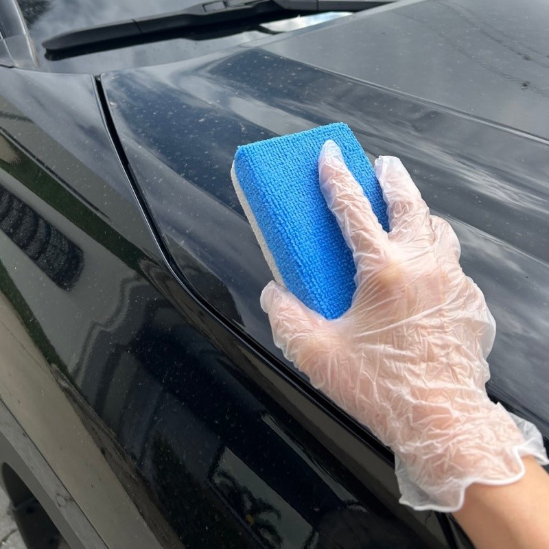 Ceramic Coating Applicator Pad 6 Pack Microfiber Car Wax Sponge