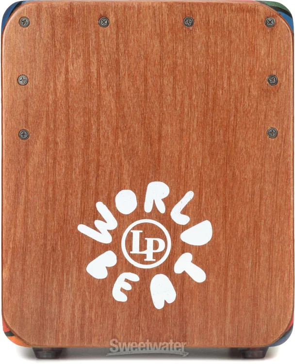 Latin Percussion World Beat Cajon - Small, Multicolor