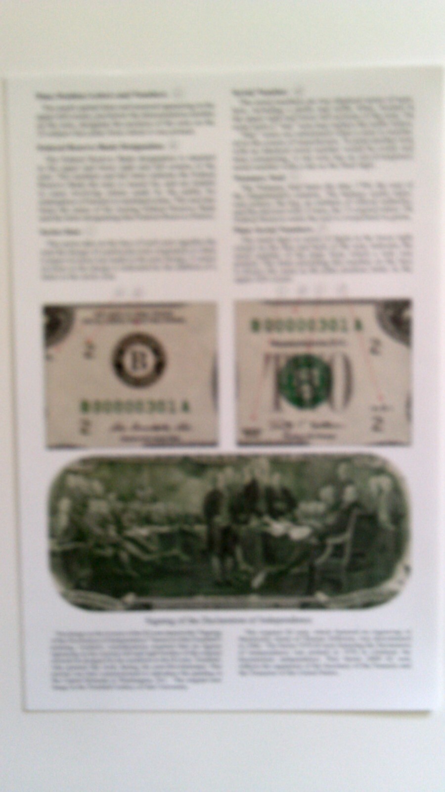 UNCUT SHEET OF (4) - U.S. $2 DOLLAR BILLS GEM UNC MAKES A GREAT GIFT ITEM # 612.