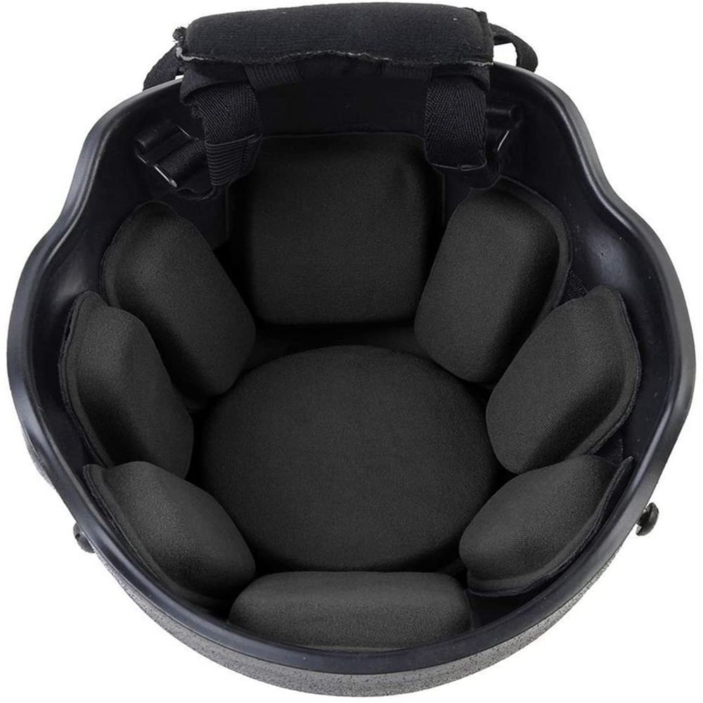 19PCS Helmet Sponge Pads Tactical Helmet Inner EVA Cushion Pad with Hook Sticker