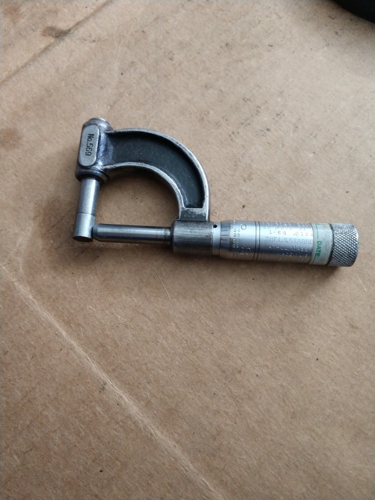 Starrett No.569 Tube Micrometer