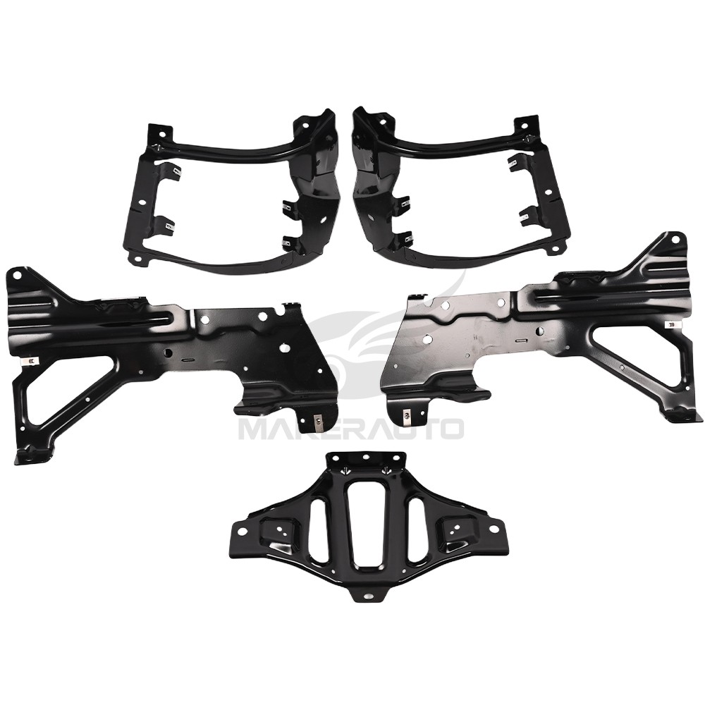 Front Bumper Mounting Bracket Set For 2016 - 2018 Chevy Silverado 1500