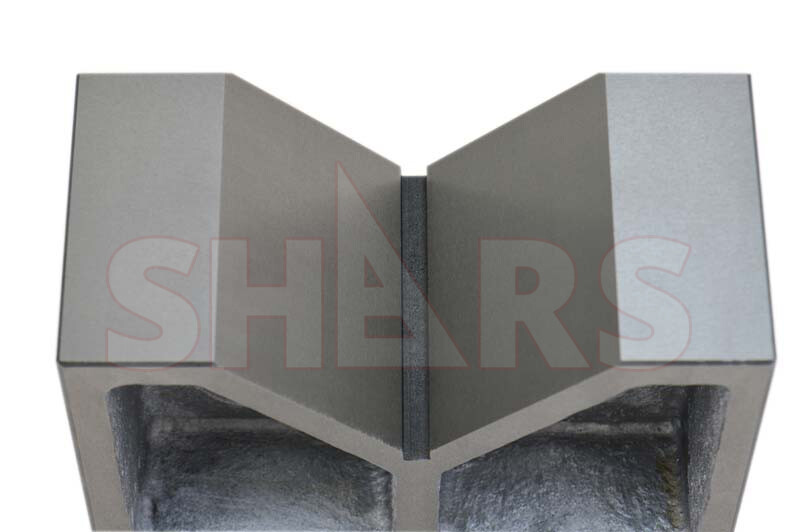 8" CAST IRON PAIR JUMBO V-BLOCKS V-BLOCK VBLOCKS GROUND R